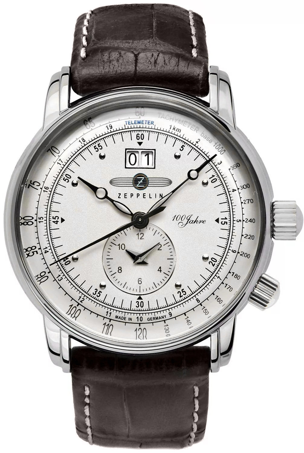 Zegarek Męski ZEPPELIN 100 Yahre 7640-1 + BOX