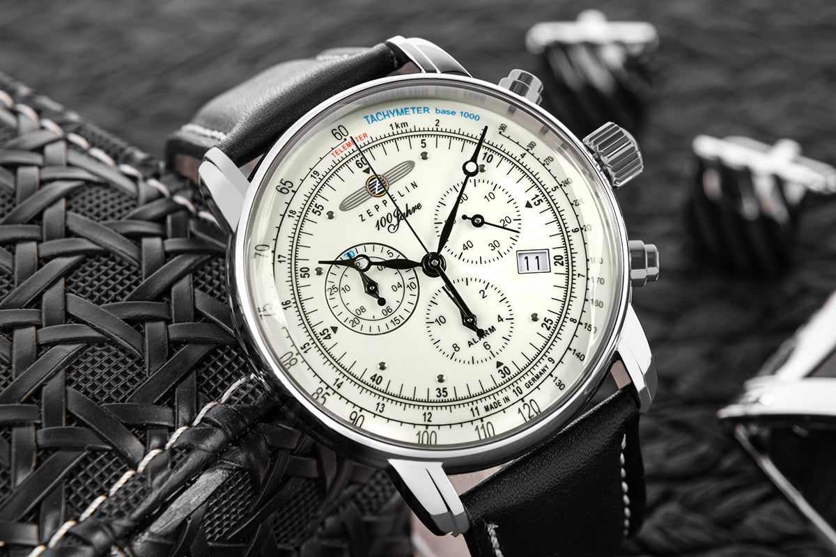 Zegarek Męski ZEPPELIN 100 Yahre 8680-3 + BOX