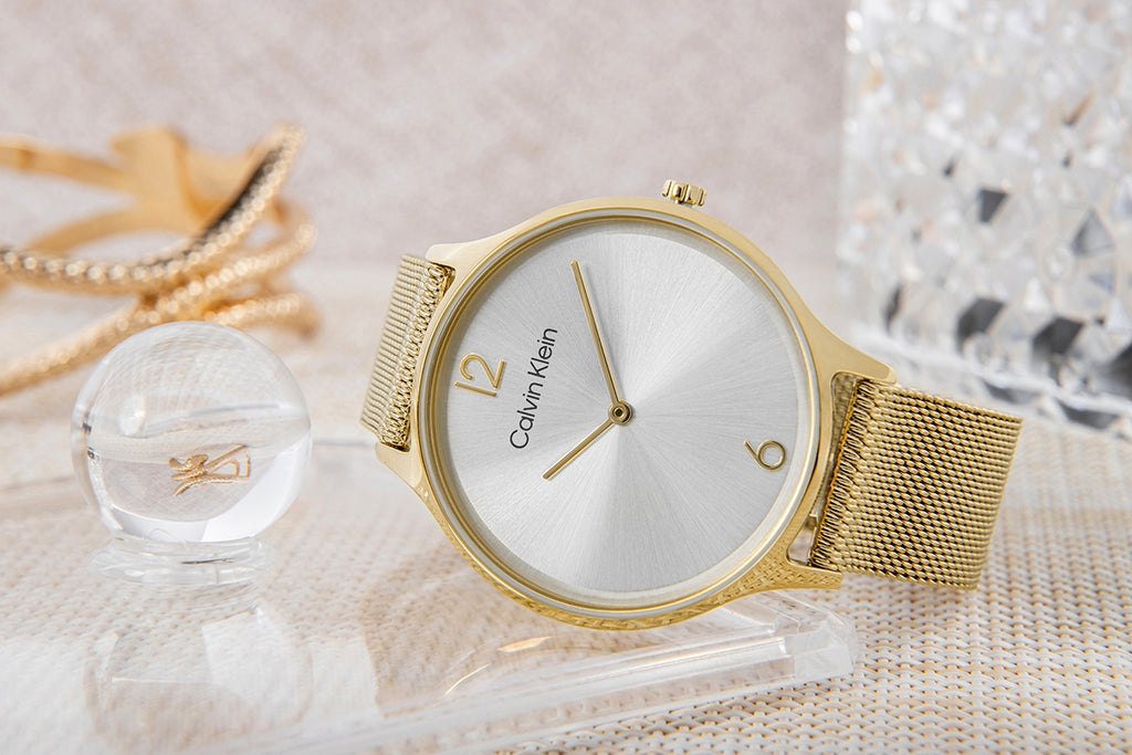 Zegarek Damski CALVIN KLEIN Timeless Mesh 25200003 + BOX