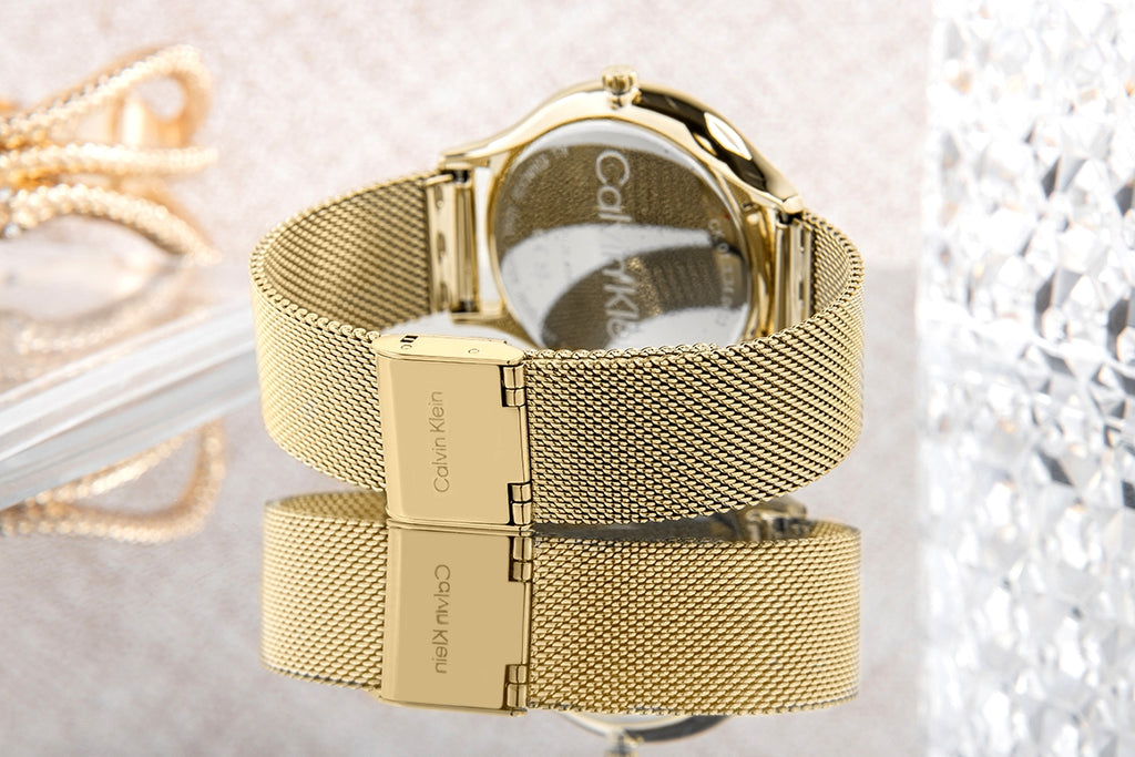 Zegarek Damski CALVIN KLEIN Timeless Mesh 25200003 + BOX