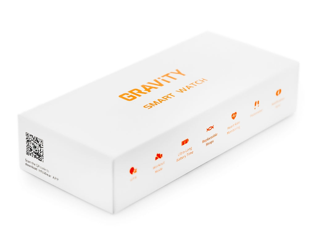 Smartwatch Męski GRAVITY GT28-3 Pasek + Bransoleta Granatowo Czarny