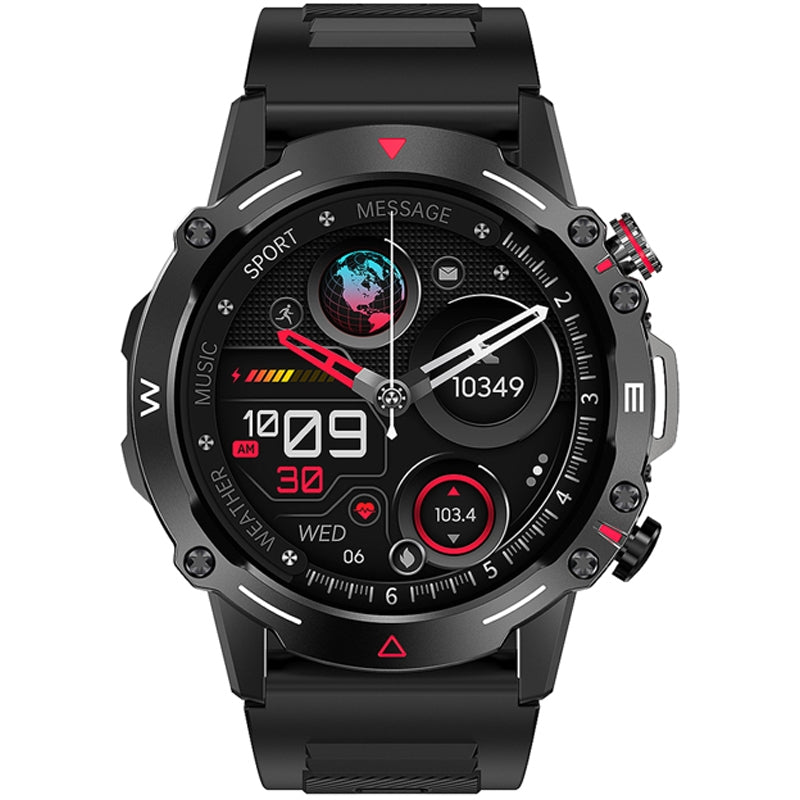 Smartwatch VELTORI VT110-1 Czarny Pasek Silikonowy
