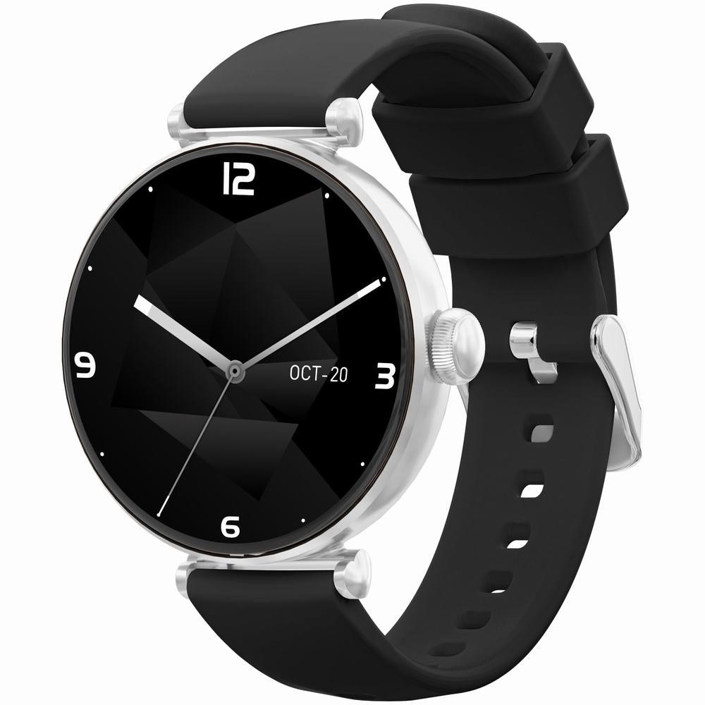 Smartwatch Gravity Srebrno Czarny 2 Paski GT26-9