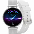 Smartwatch Gravity Srebrno Biały 2 Paski GT26-8