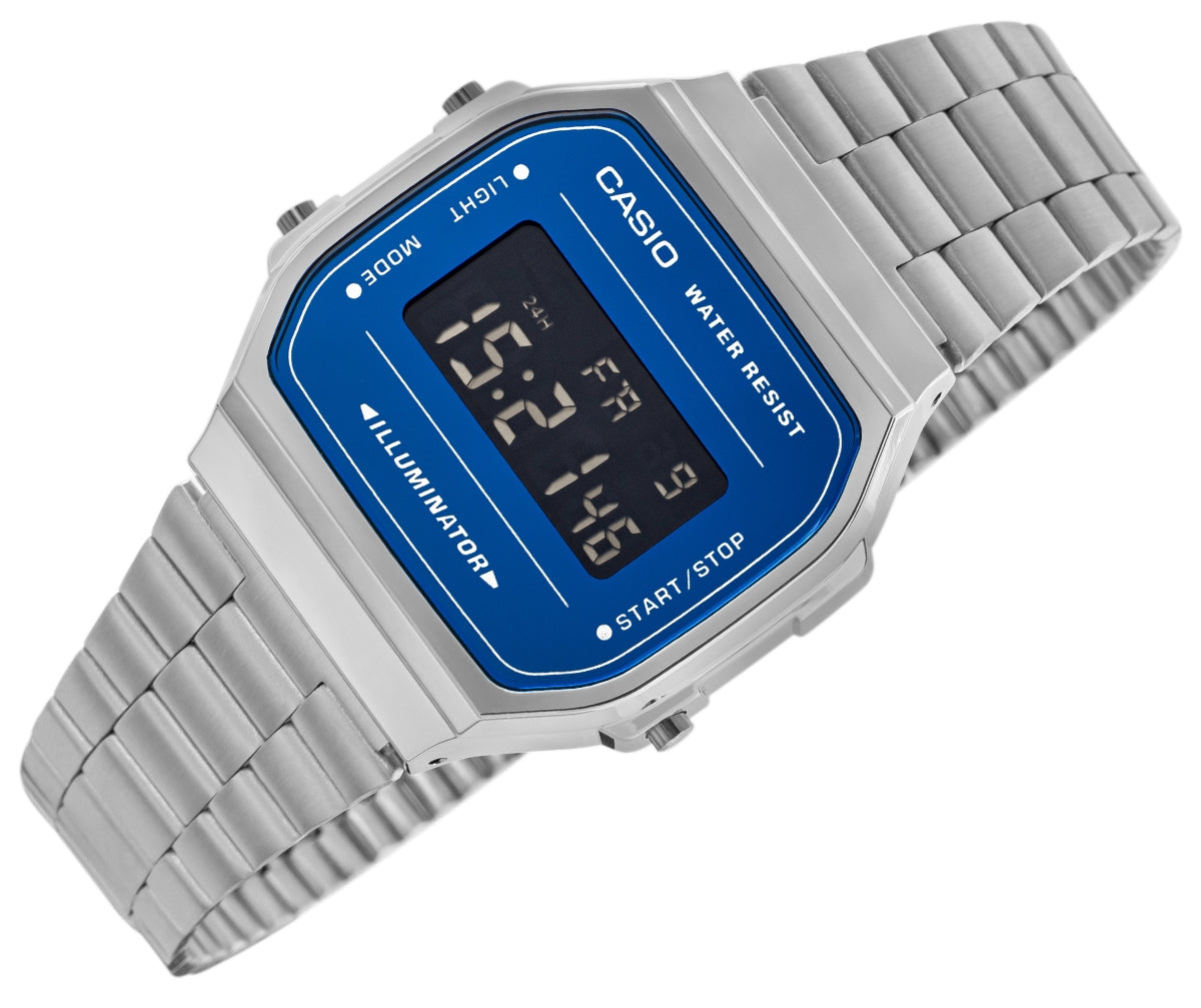 Zegarek Męski CASIO VINTAGE A168WEM-2BEF + BOX