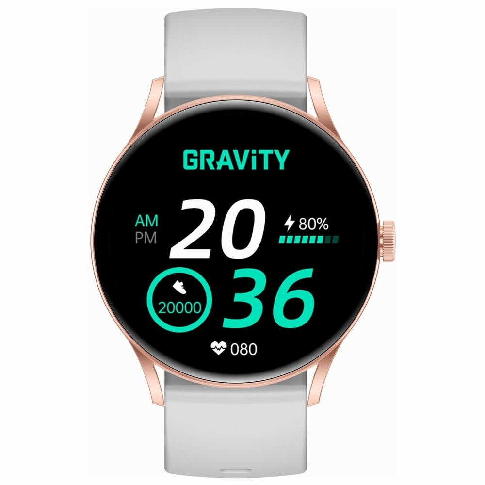 Smartwatch Gravity Szaro Różowy GT2-3 PRO