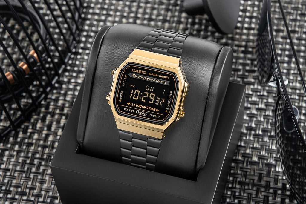 Zegarek Męski CASIO Vintage A168WEGB-1BEF + BOX