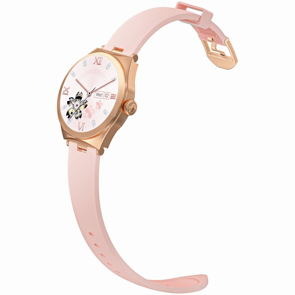 Smartwatch Gravity Różowe Złoto Różowy GT25-2