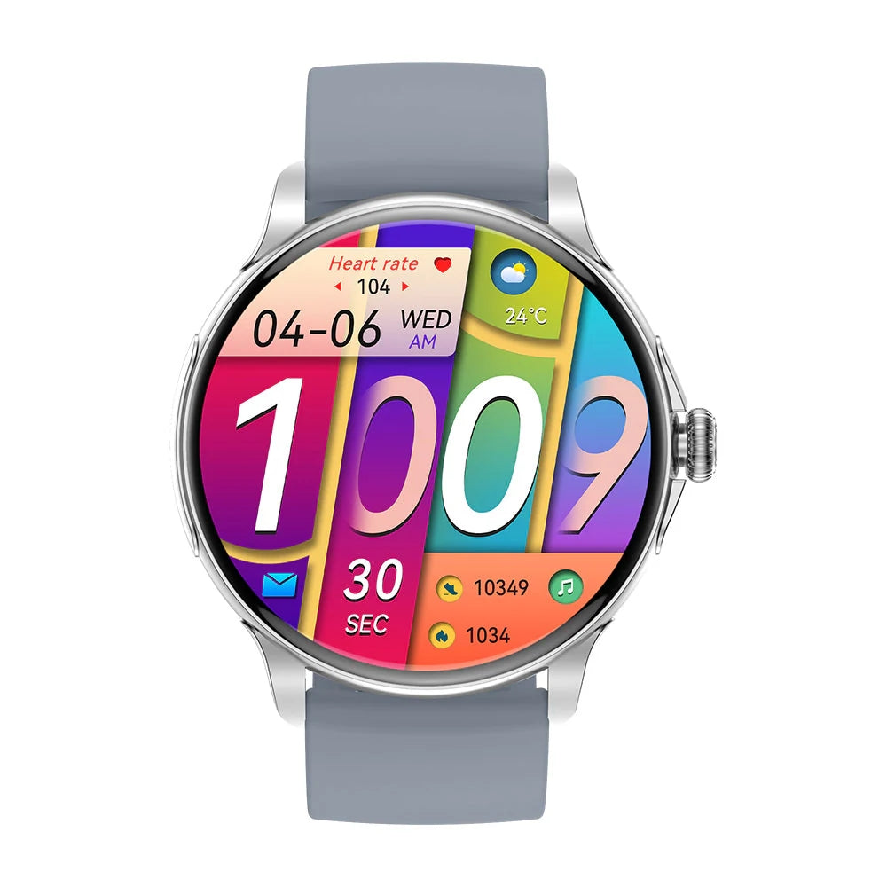 Smartwatch Damski Rubicon RNCF35 SILVER Bransoleta + Pasek