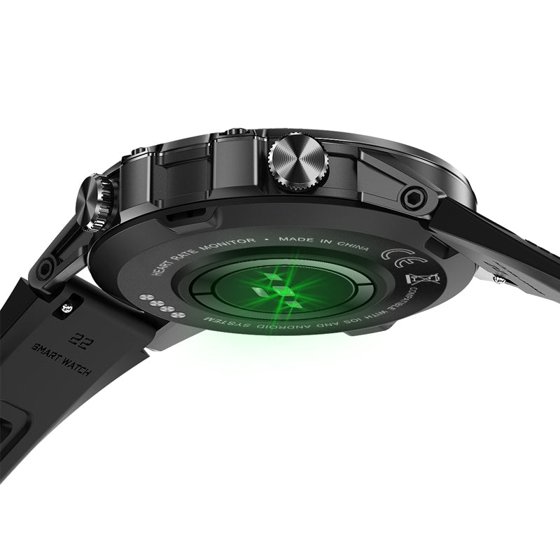 Smartwatch VELTORI VT120-1 Czarny Pasek Silikonowy