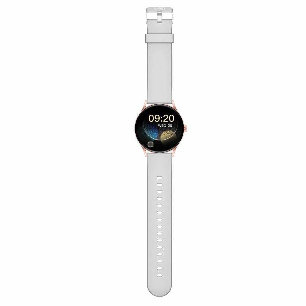 Smartwatch Gravity Szaro Różowy GT2-3 PRO