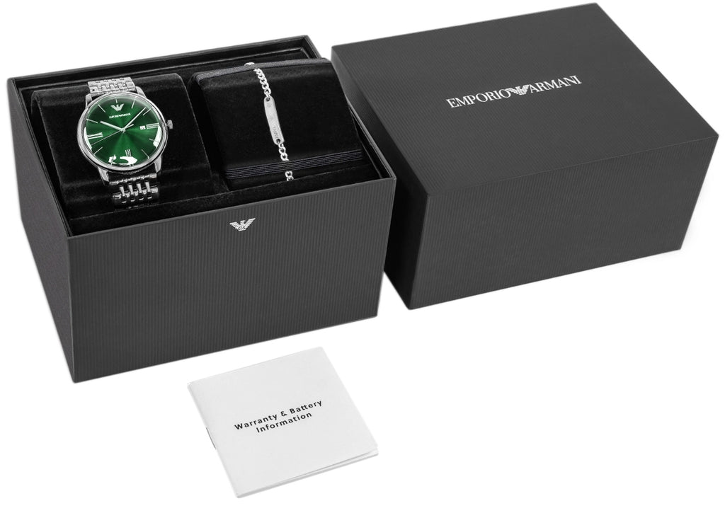 Zegarek Męski Emporio Armani Minimalist AR80087SET + BOX