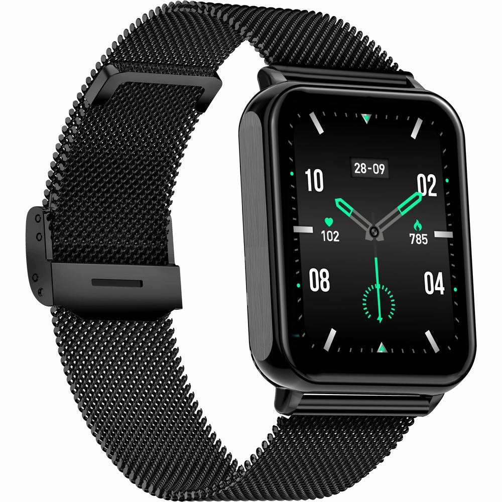 Smartwatch Gravity Czerwono Czarny 2 Paski GT17-10
